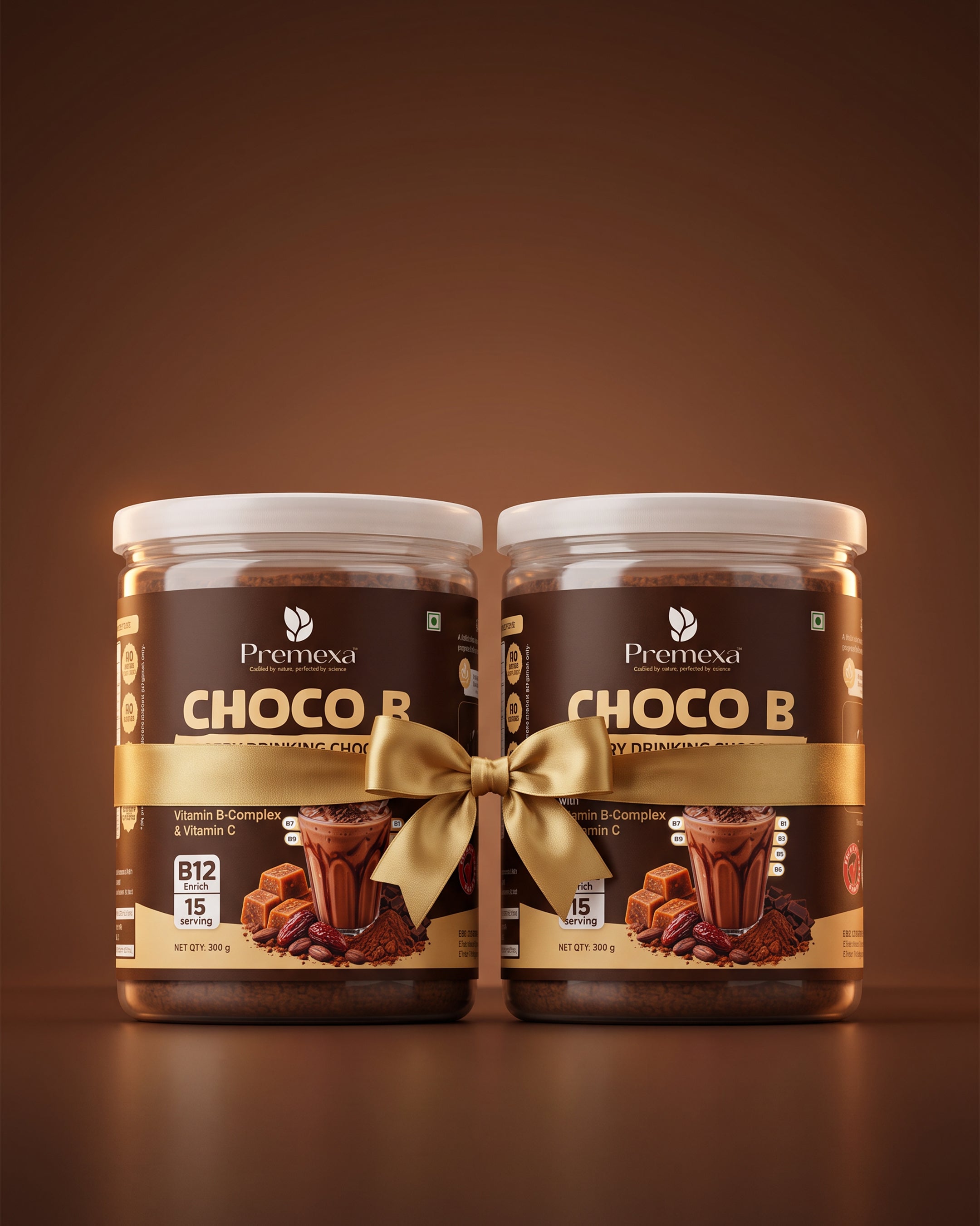 Premexa Choco B – Jaggery Drinking Chocolate with Vitamin B-Complex & Vitamin C