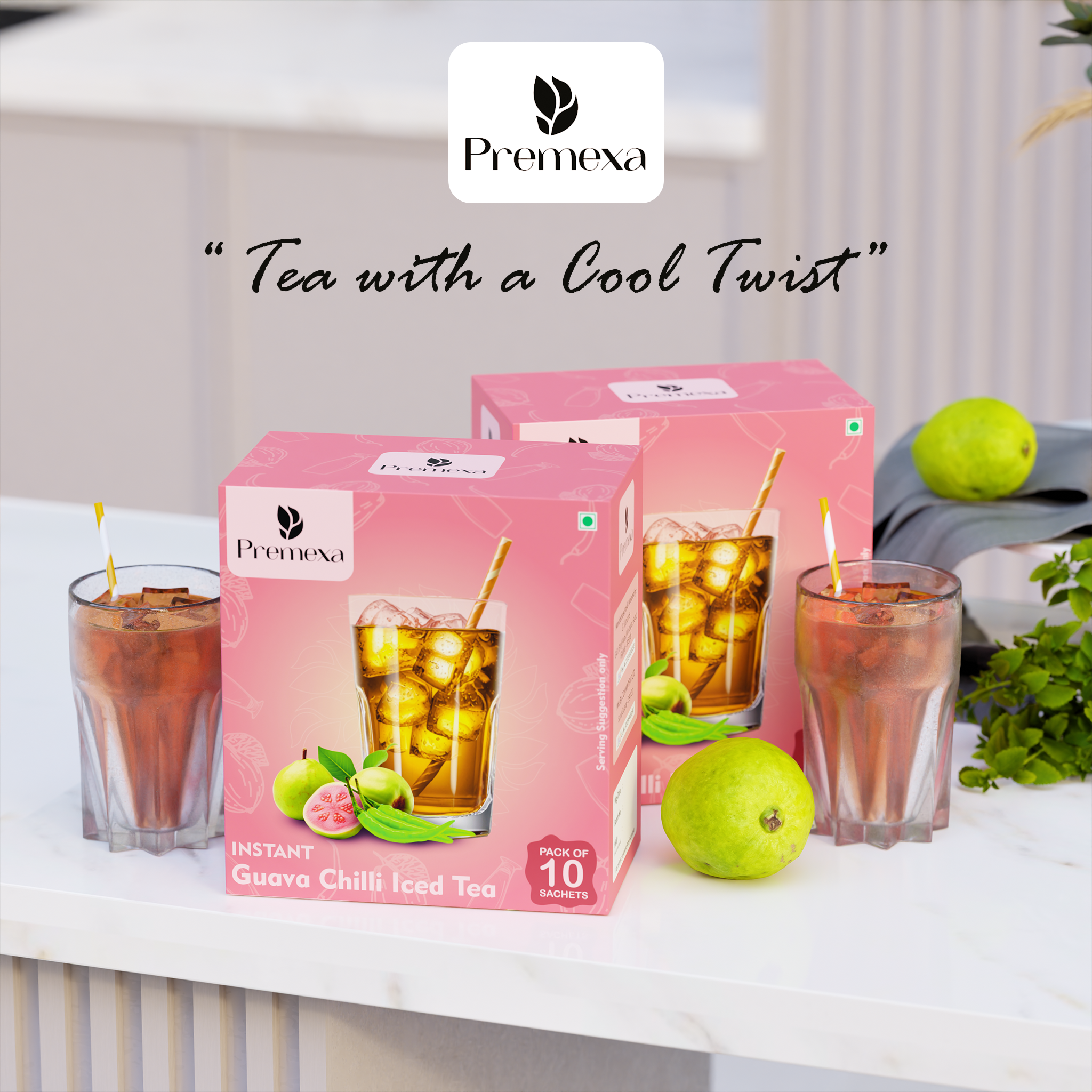 Premexa Instant Iced Tea | Energetic Refreshment
