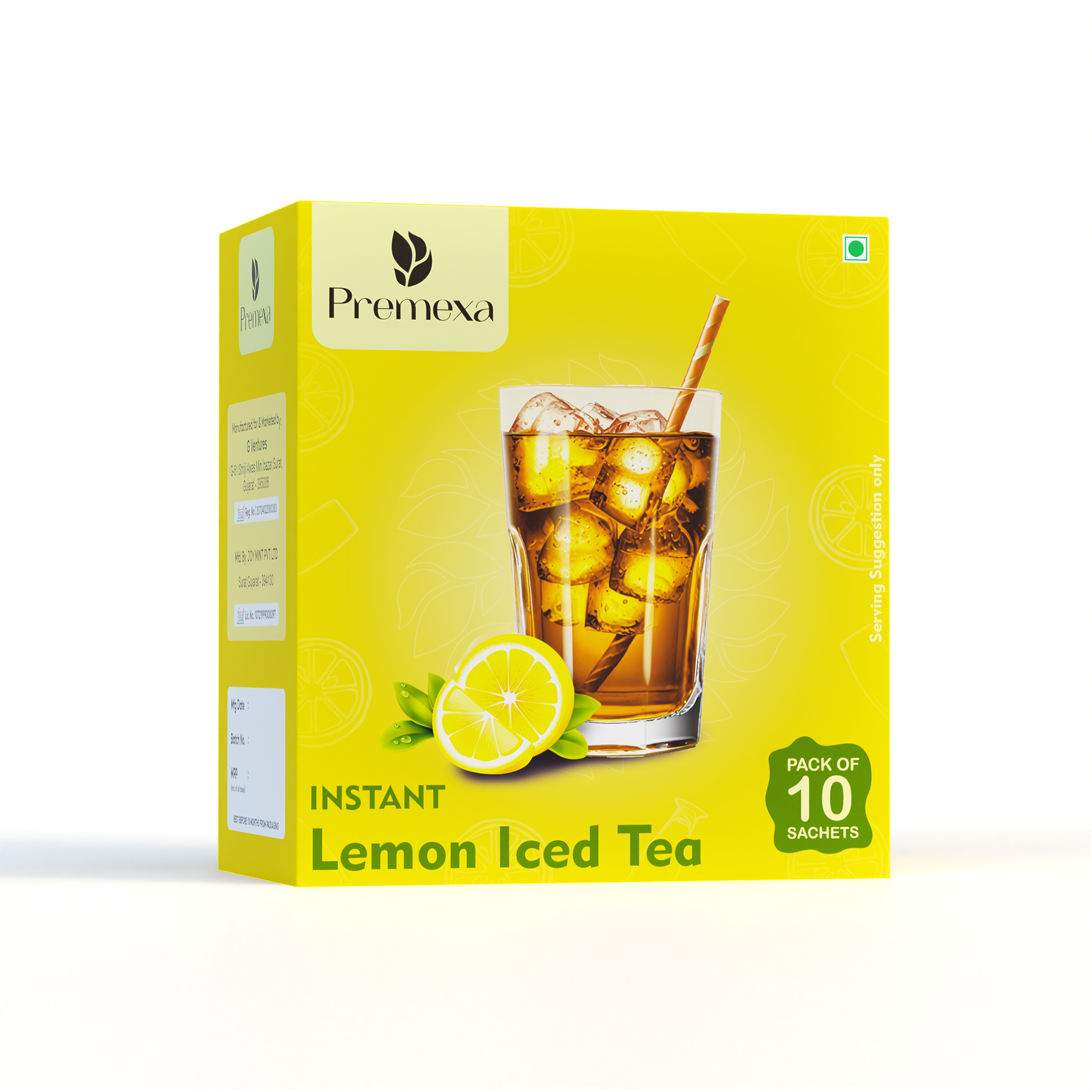 Lemon Iced Tea| Energetic Refreshment