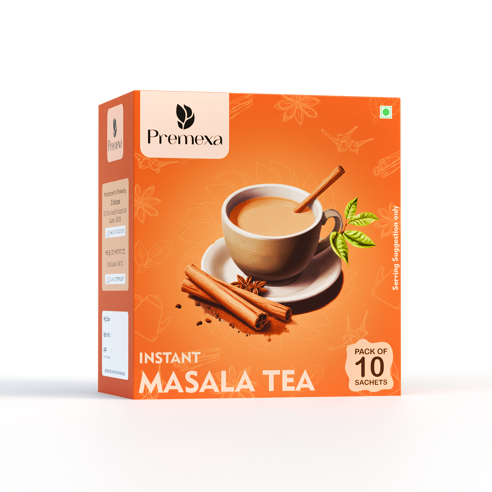 PREMEXA Instant Tea Premix | Low Sugar | Instant Tea